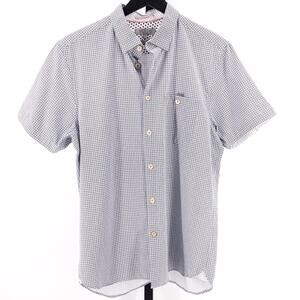 TED BAKER LONDON short sleeve button up shirt